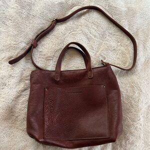 Portland Leather Goods Medium Crossbody, Nutmeg